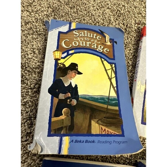 Abeka 3rd 4th grade Readers set of 4 books Christian Homeschool Curriculum Bible - Picture 2 of 5